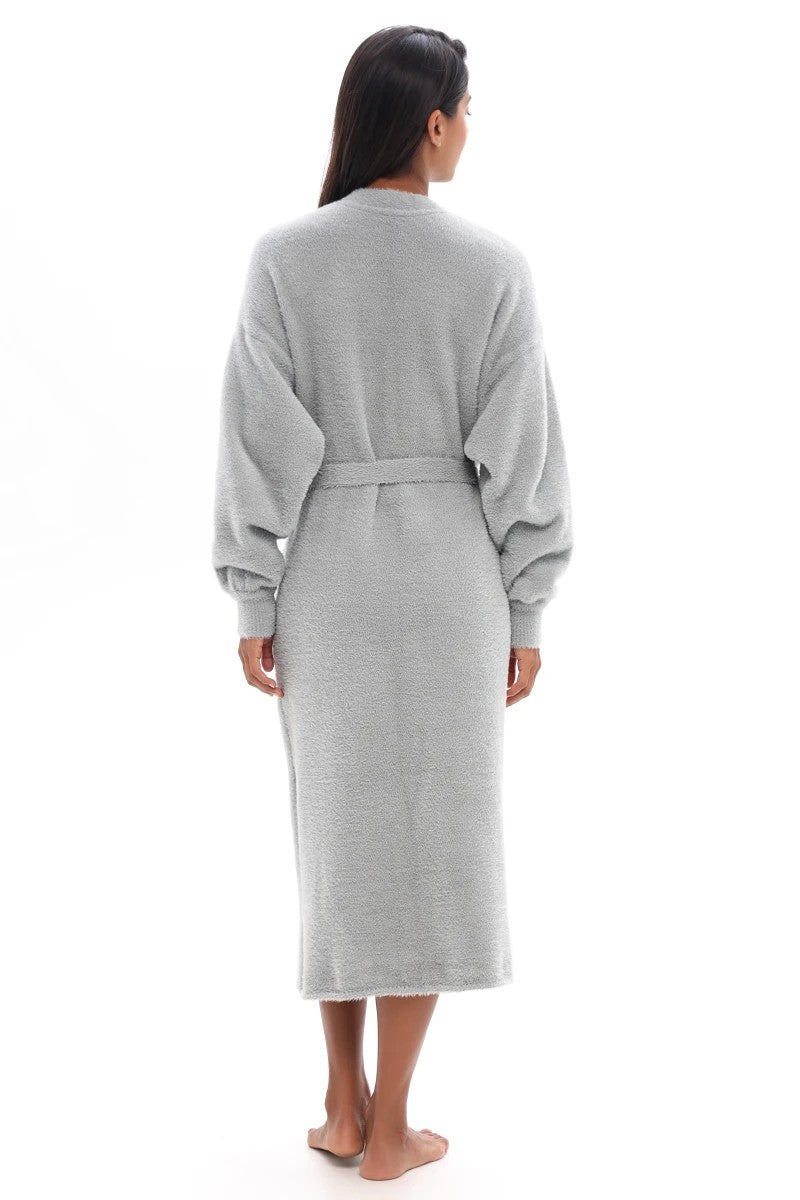 Вязаный кардиган 25100 Pearl Gray