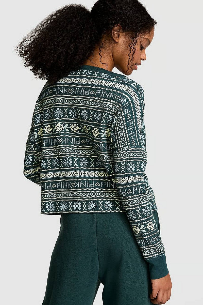 Домашний термокардиган 521759457 green