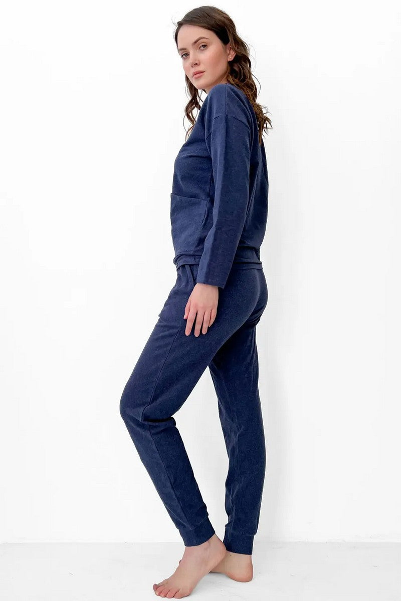 Трикотажний костюм LHE 729 1+ LHB 729 3 blue