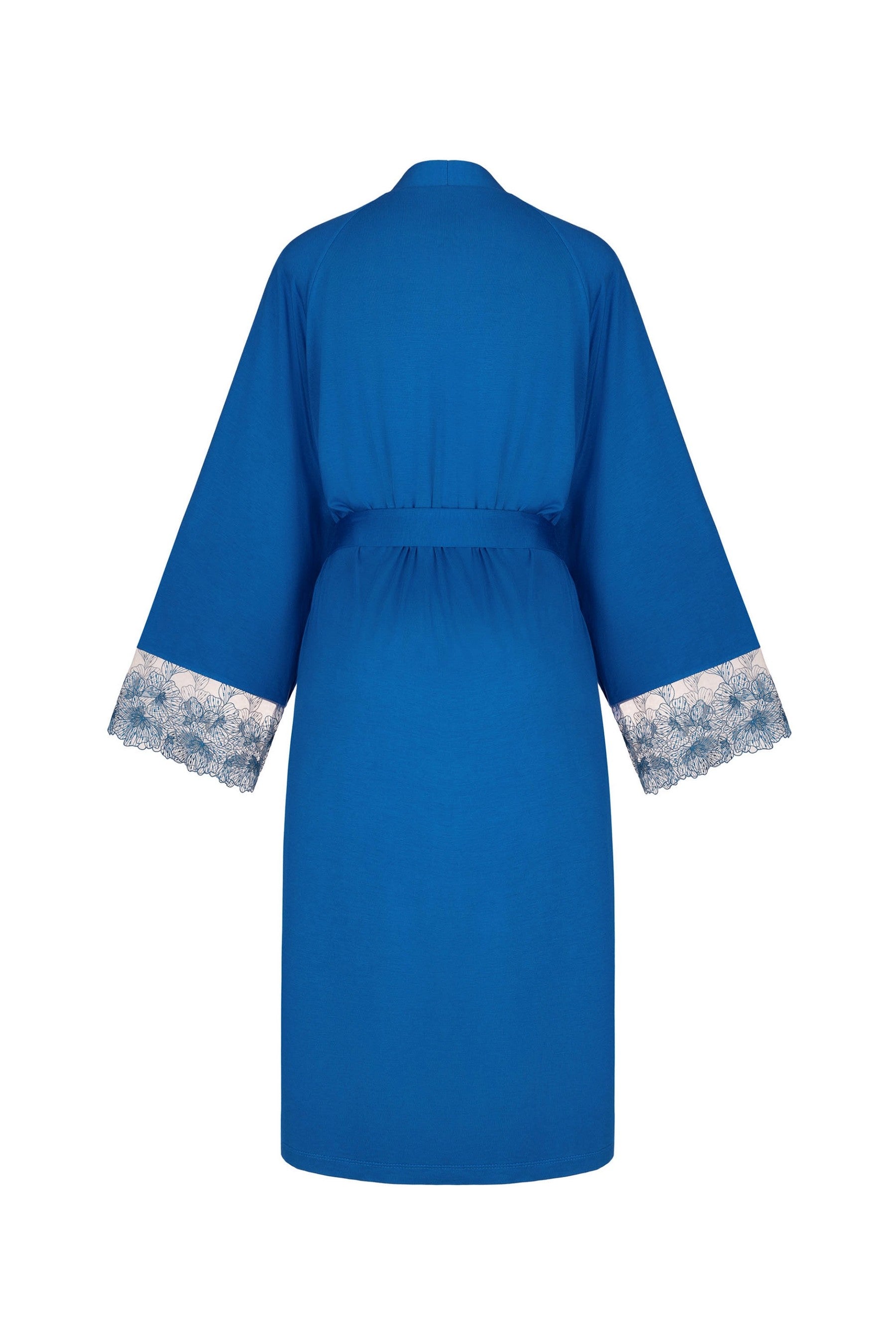 Халат из модала 811-6759 blue