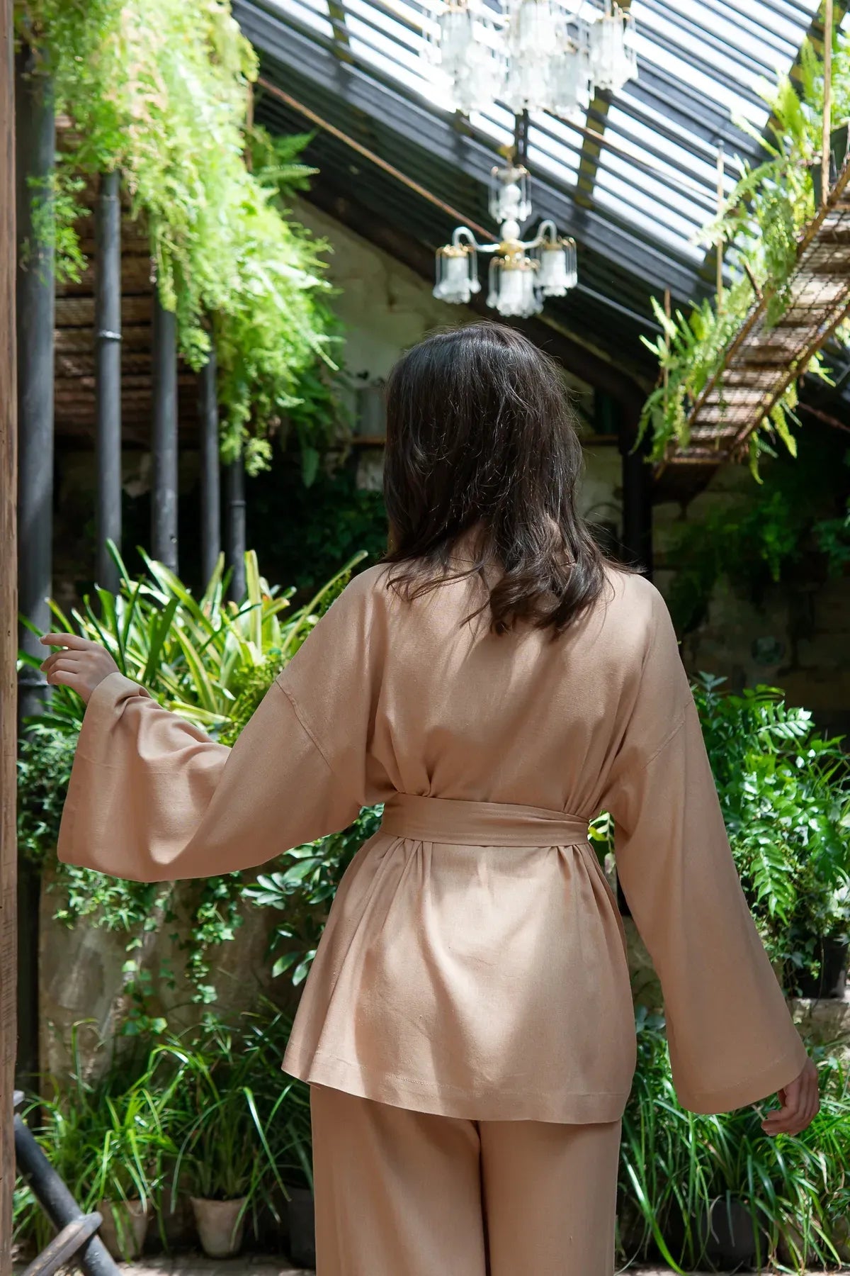 Льняное кимоно Rachel LN0071-20-60