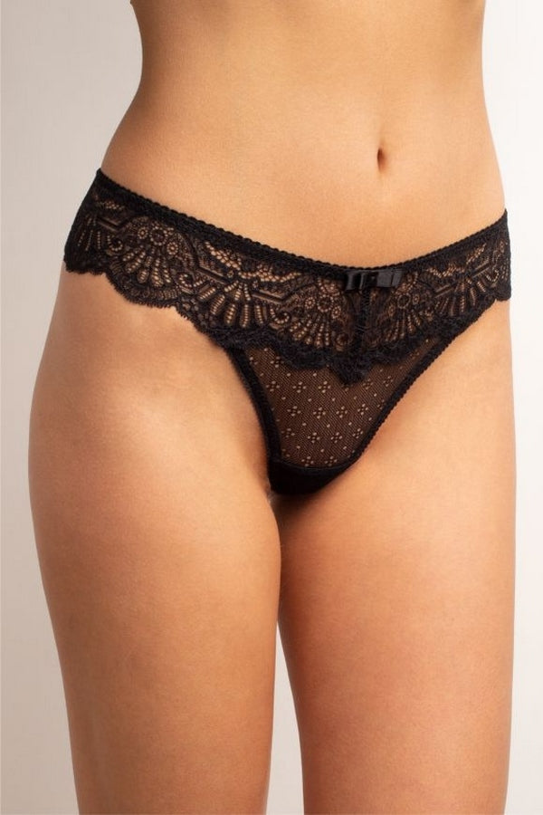 Трусики стринг с кружевом 088 L Nika