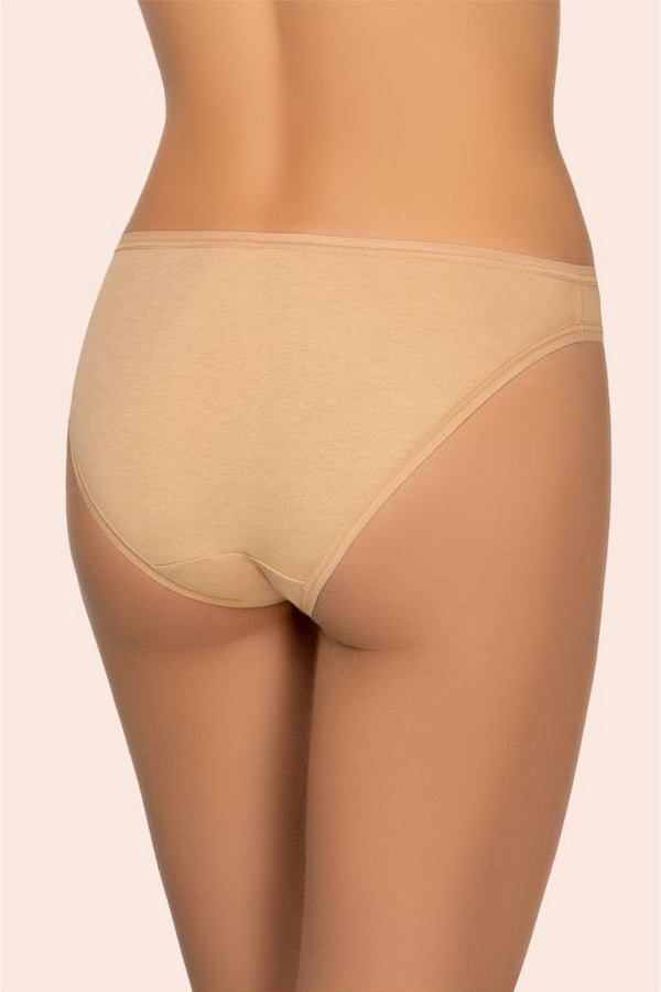 Хлопковые трусики слип 129 C Cotton (2 шт.) beige