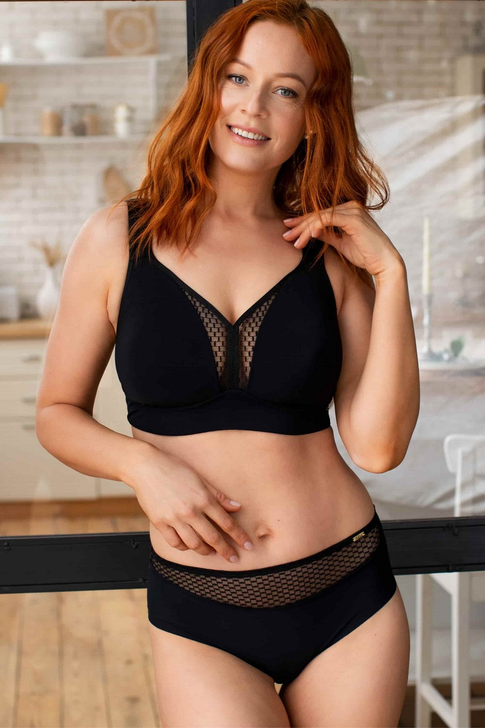 Трусики слипы из микрофибры 3491 Prime Active black