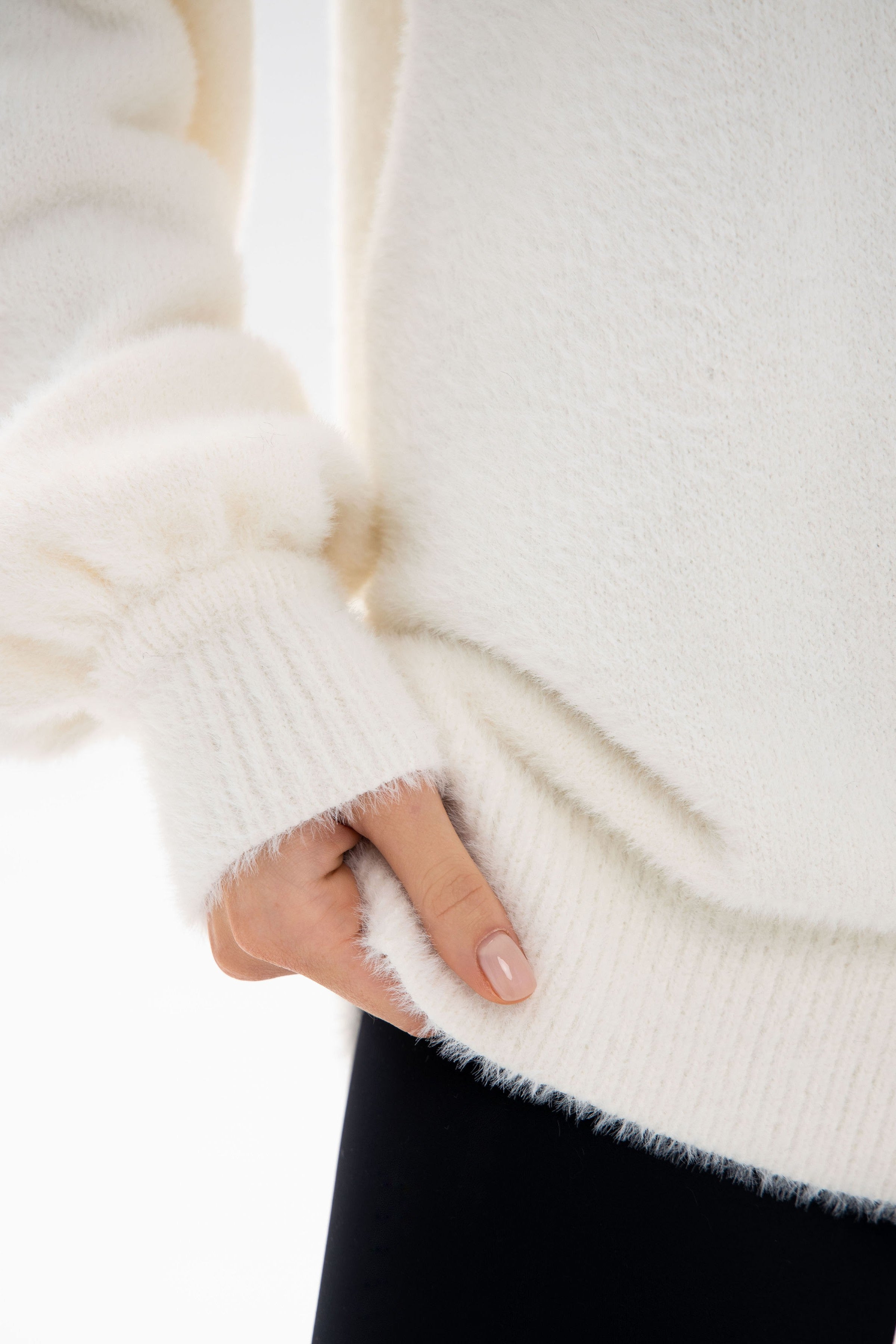 Вязаная туника 25122 Coconut