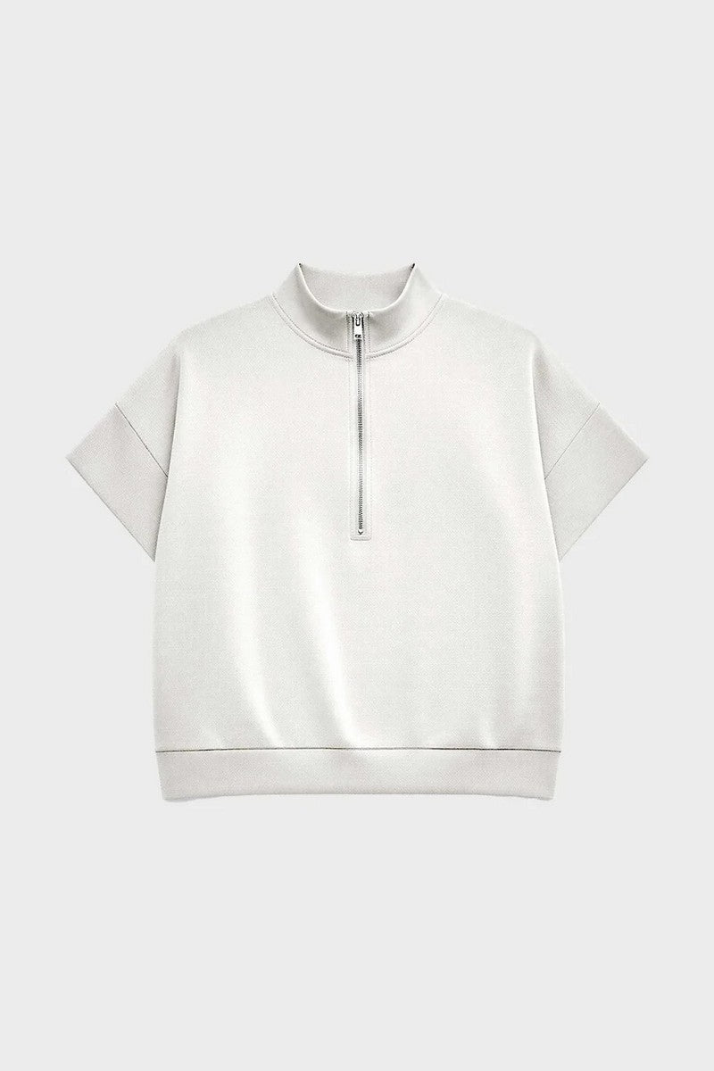 Толстовка з коротким рукавом 2/70017T beige