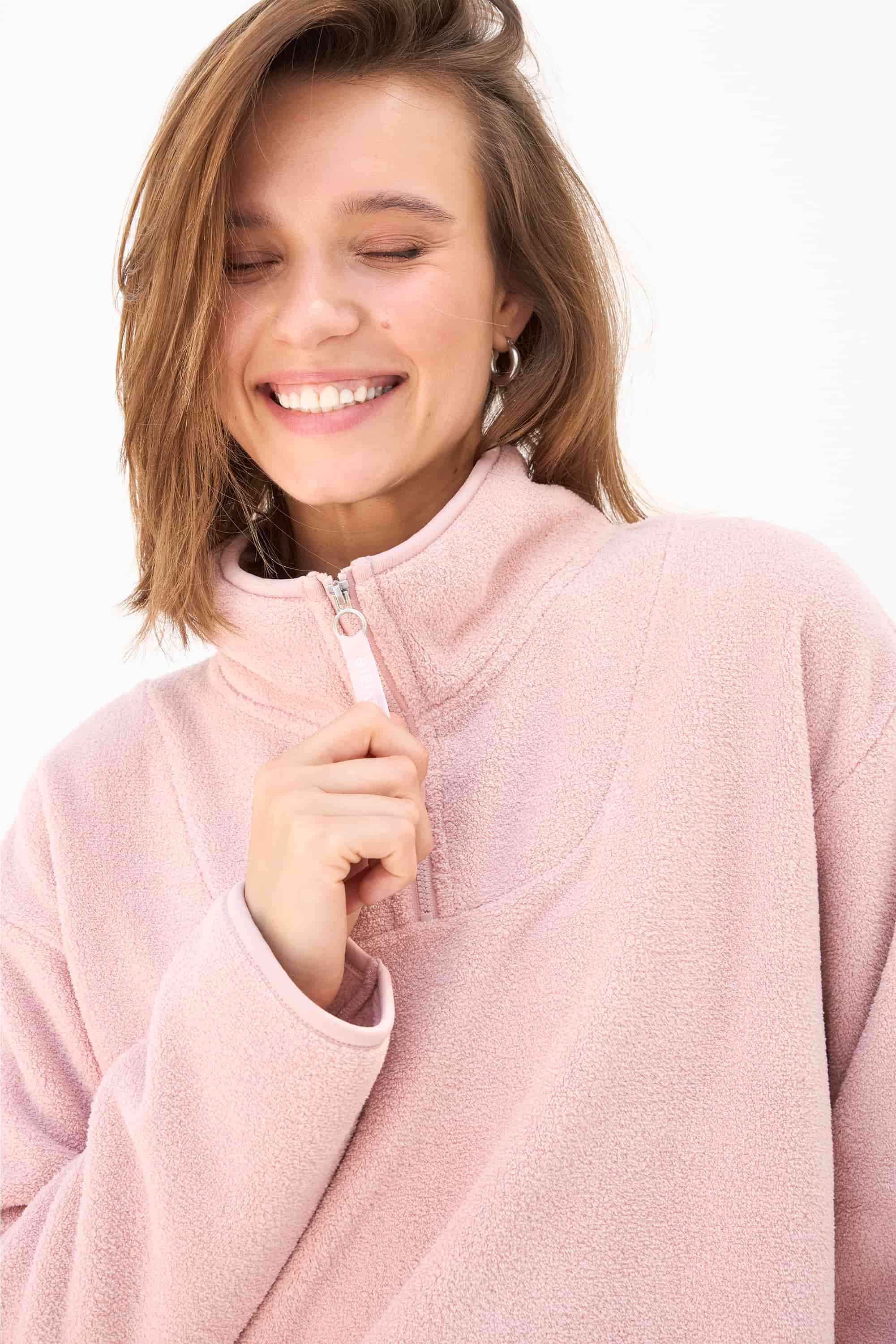 Флисовая кофта LH350-12 Laplandia ash rose