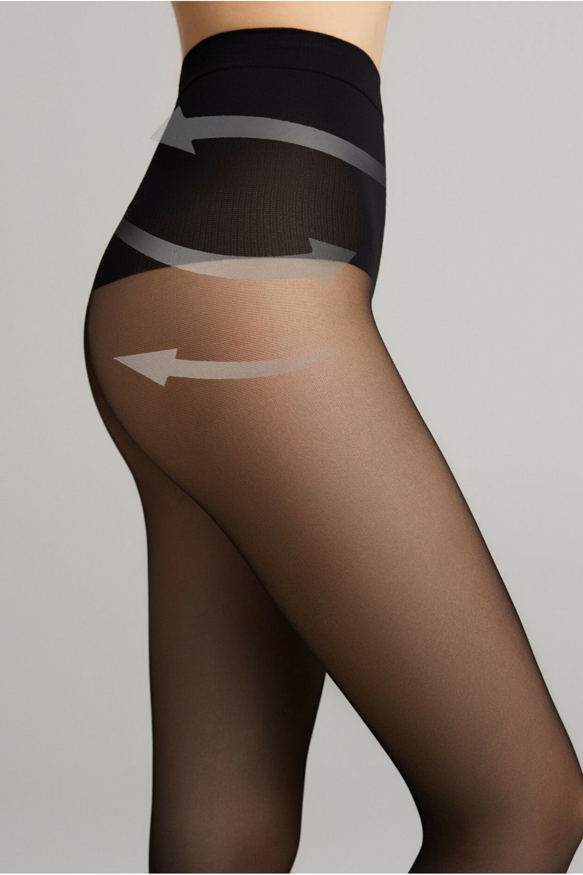 Моделюючі колготки SlimFit 20d Conte чорний