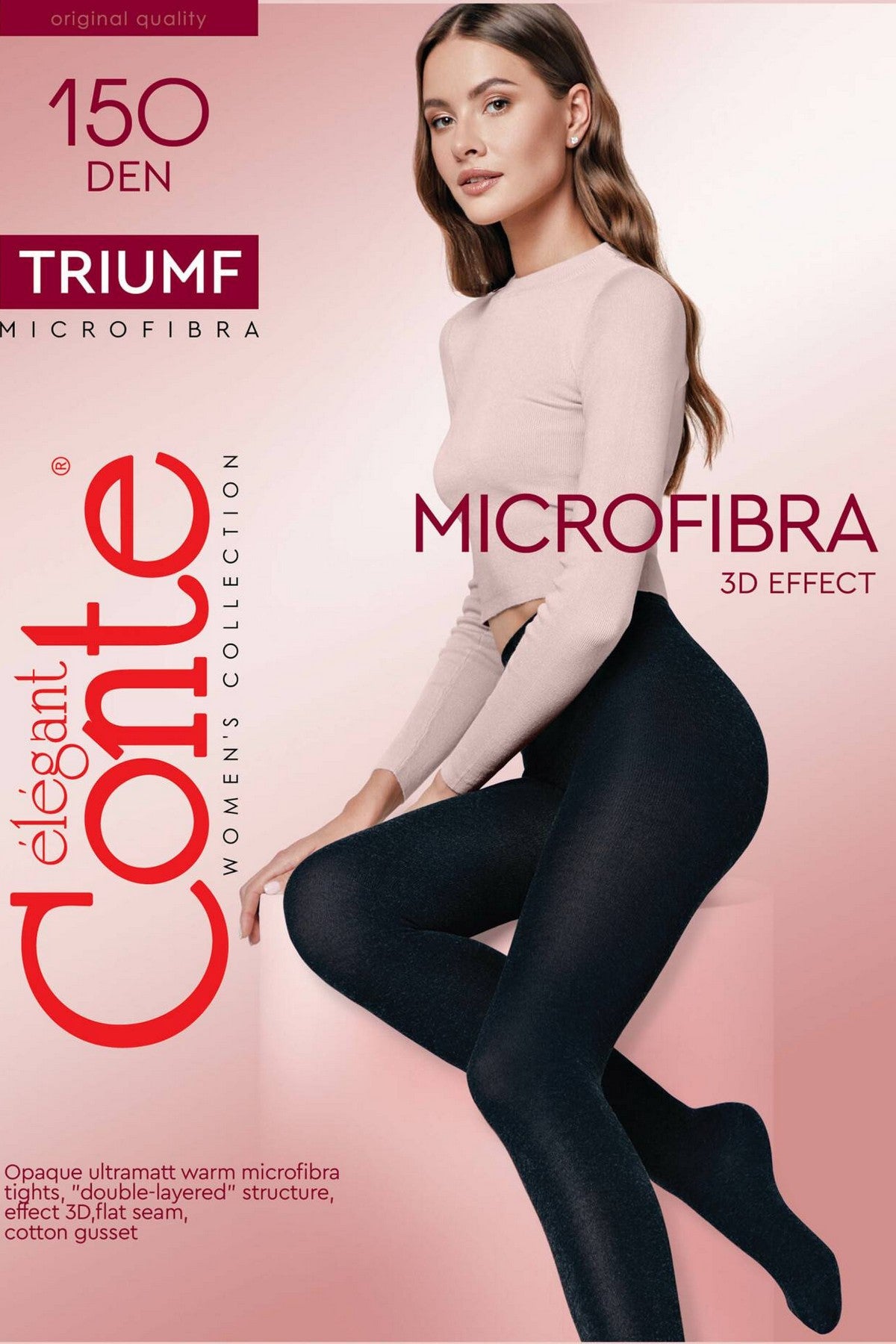 Колготки із мікрофібри Triumf 150d Conte