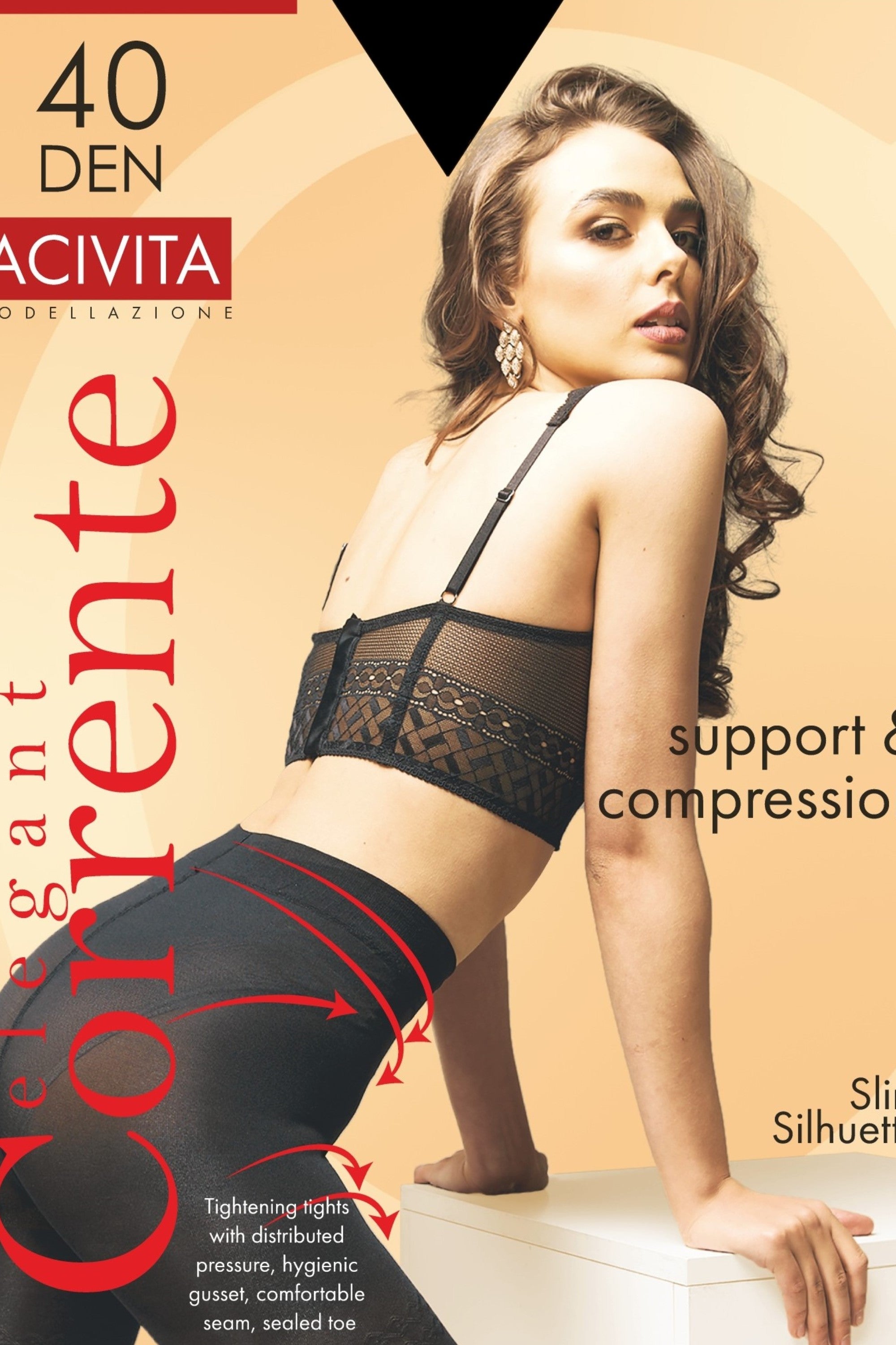 Моделирующие колготки Corrente Acivita 40d