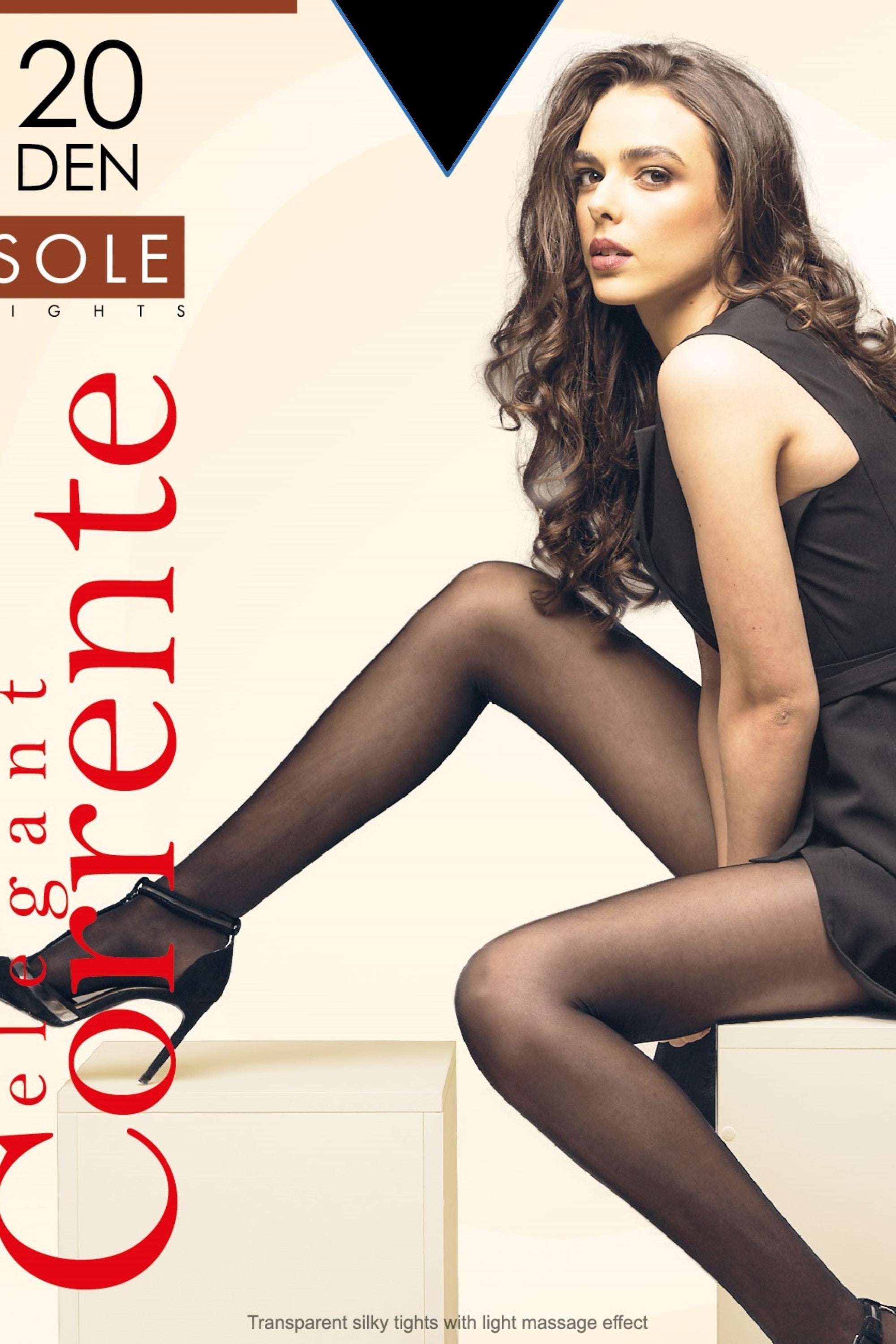 Колготки с шортиками Corrente Sole 20d