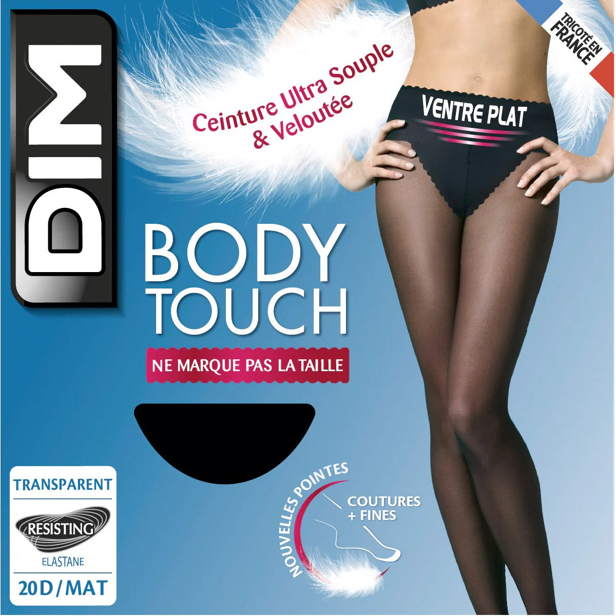 Колготки с утягивающими трусиками 1030 Body Touch Ventre Plat 20d