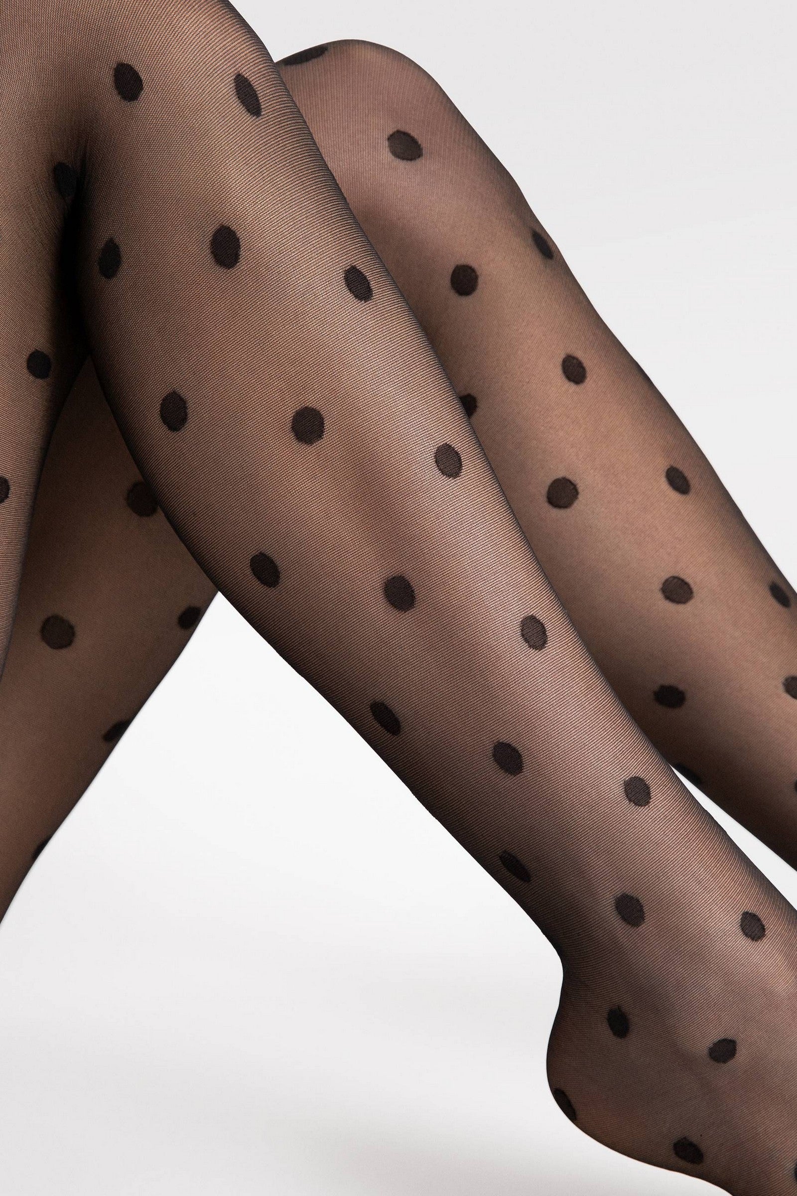 Колготки в крупный горошек Encore 20d