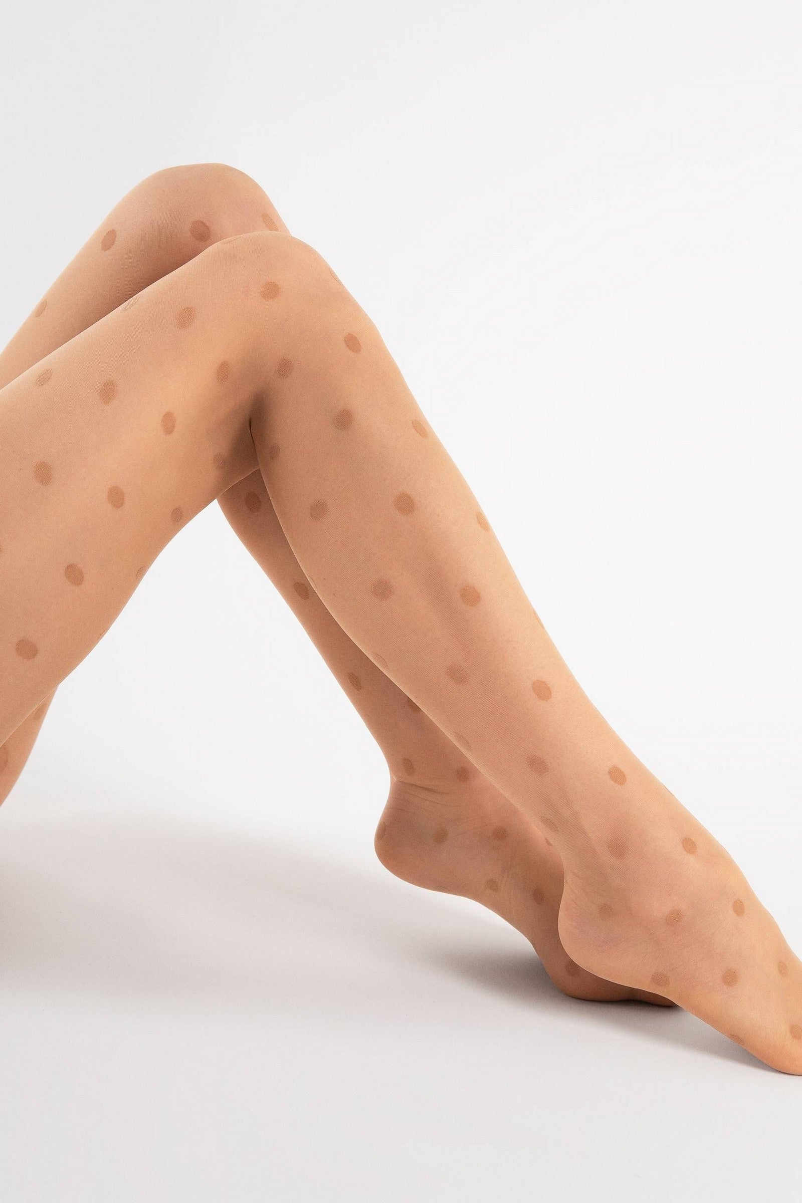 Колготки в крупный горошек Encore 20d