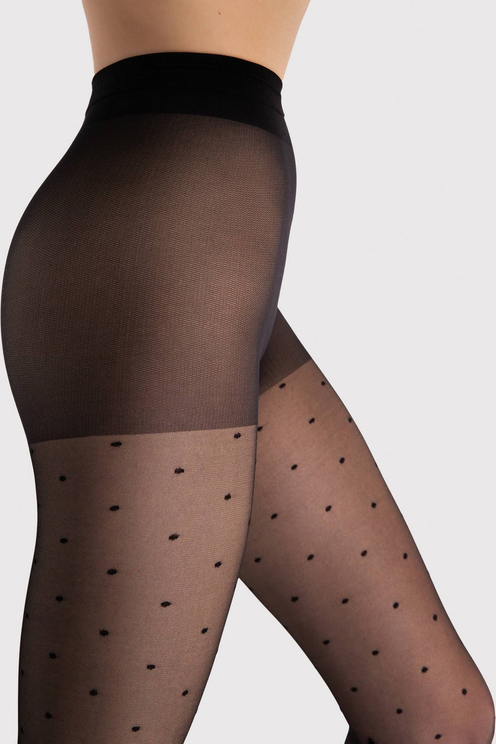 Колготки в горошек Kim G5961 15d