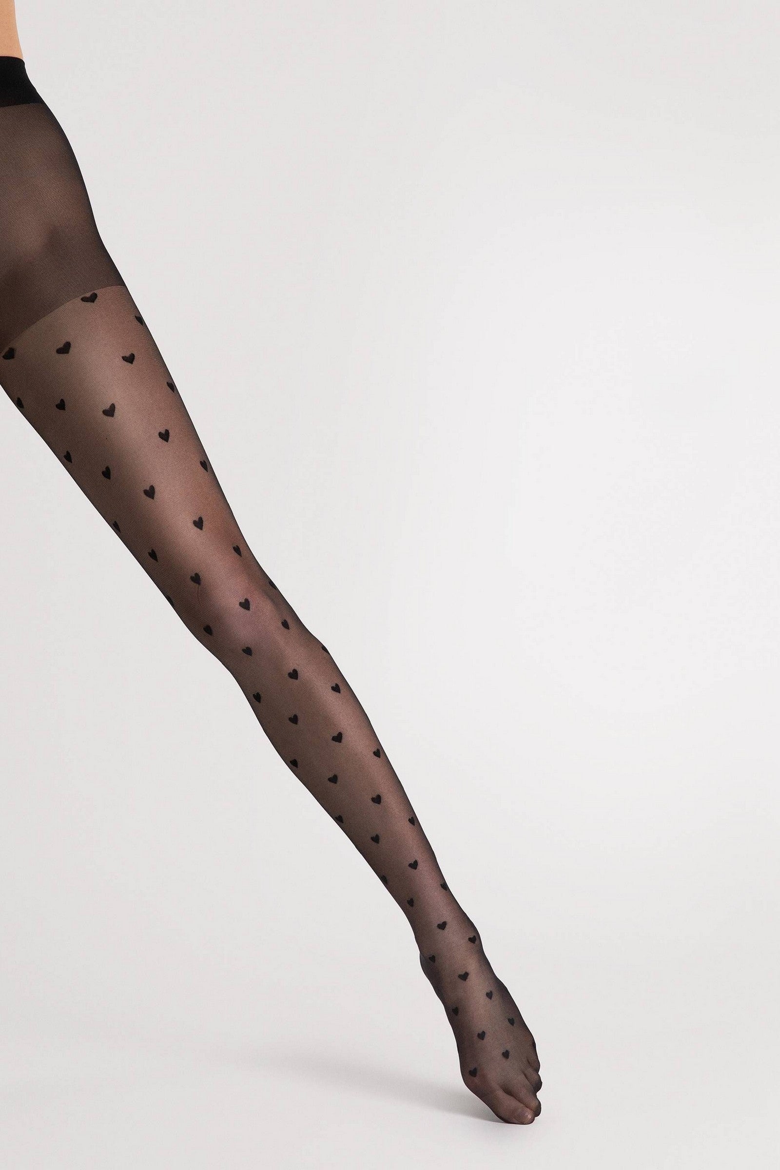 Колготки с сердечками Love Potion G5960 15d