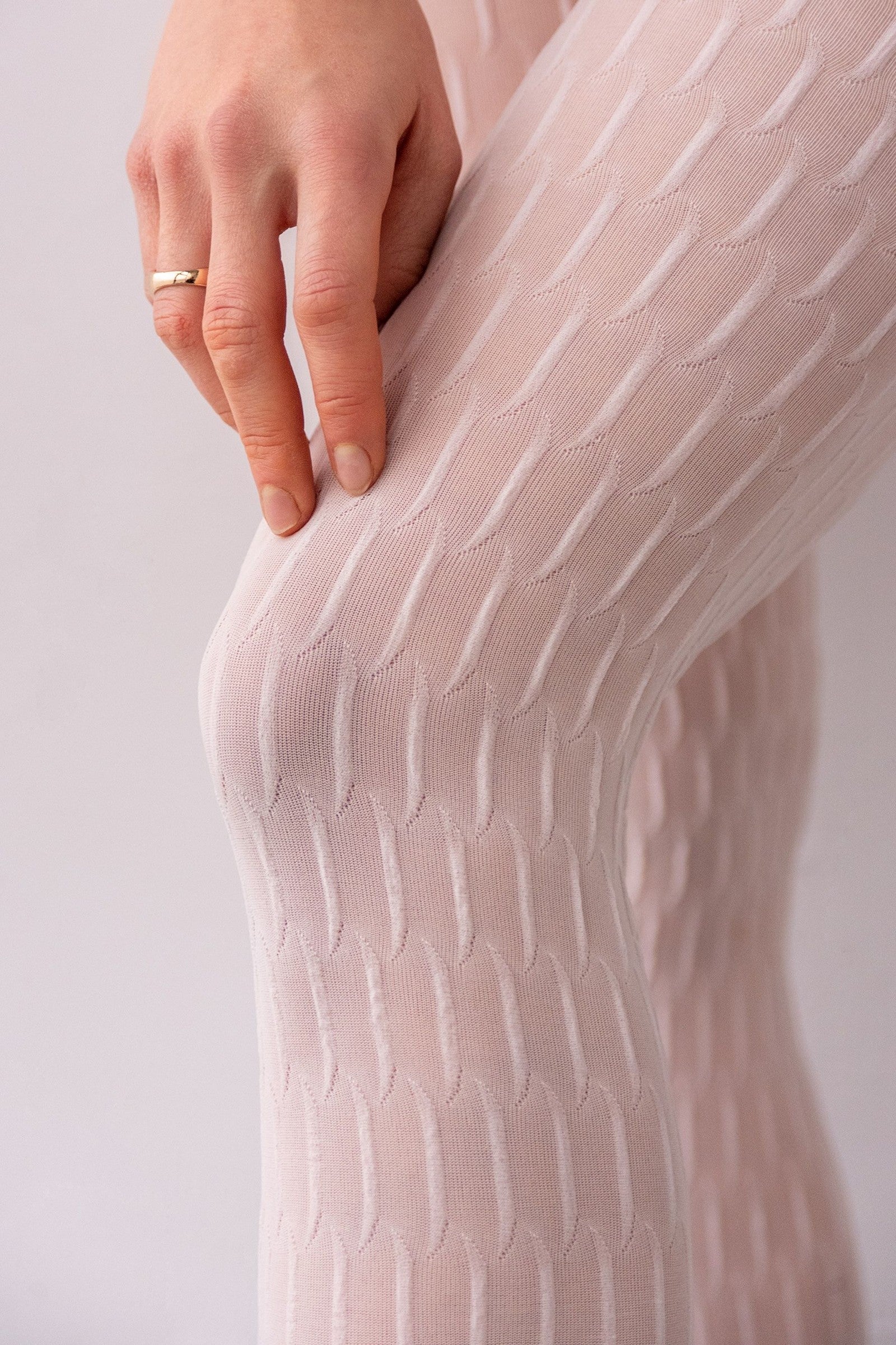 Матовые текстурные колготки Stereo G6074 40d