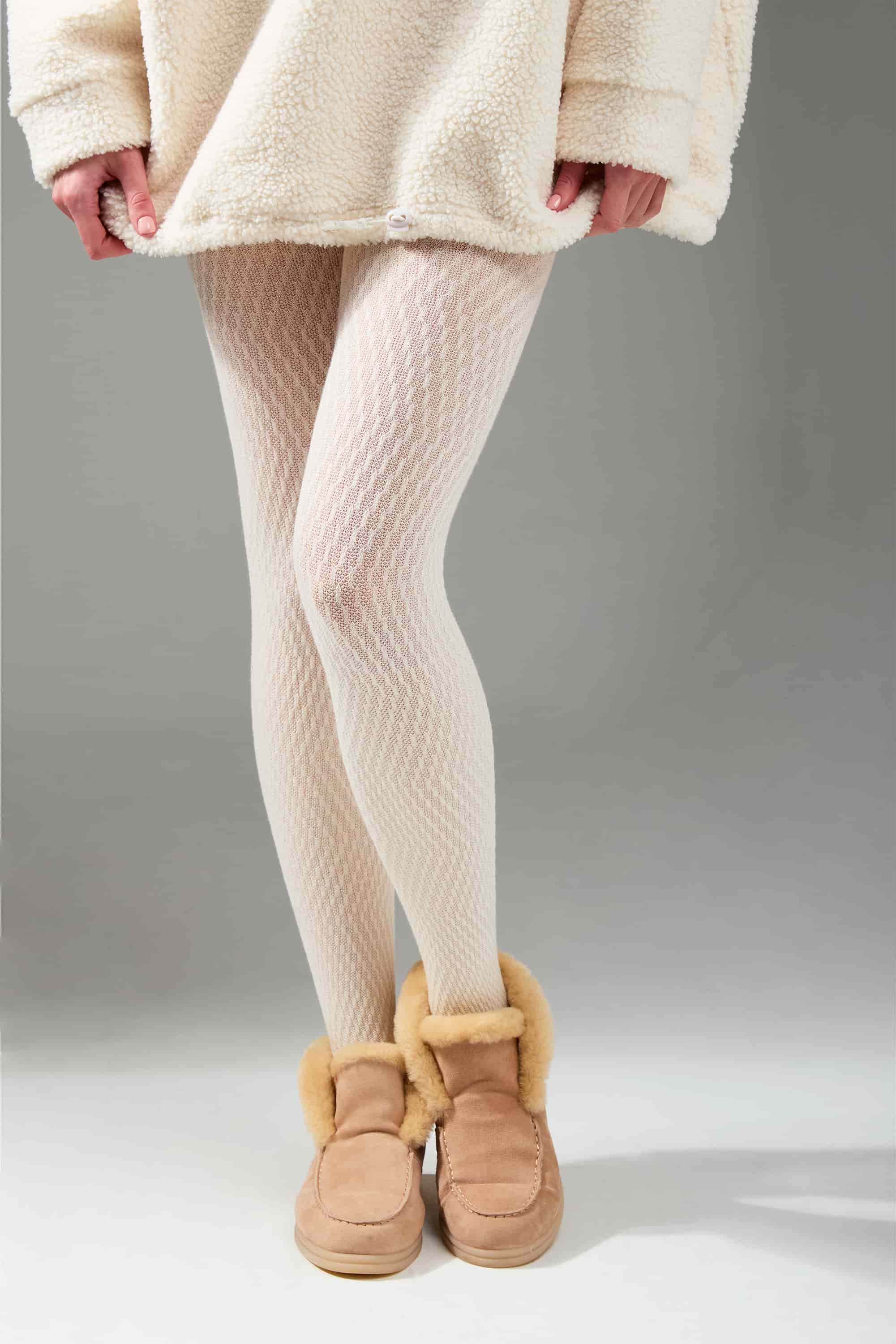 Хлопковые ажурные колготки L1945 Trattini Cotone