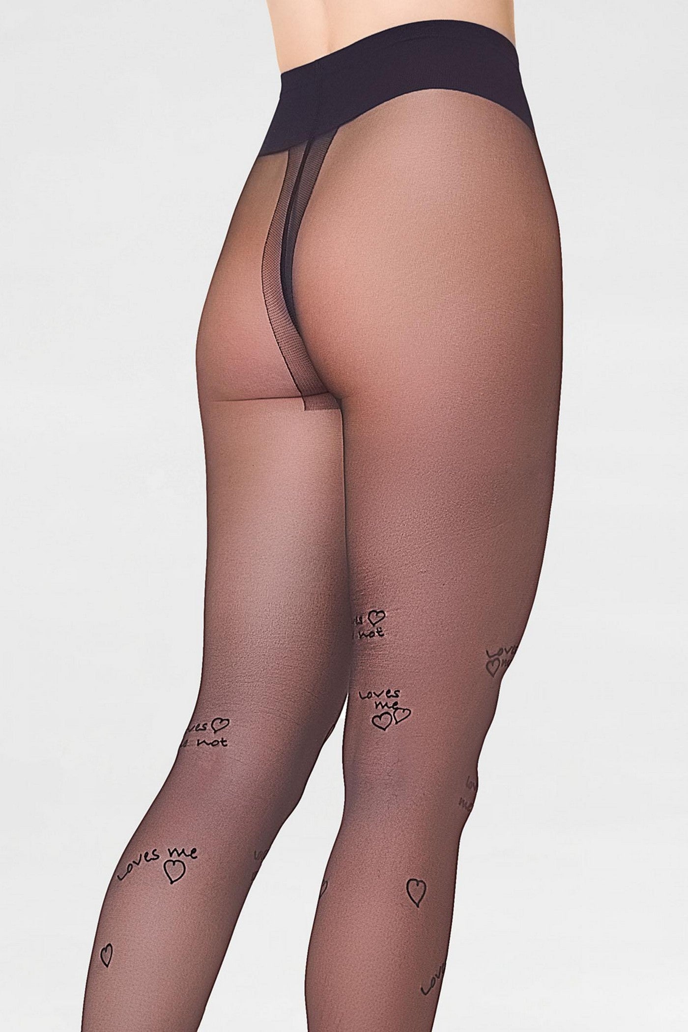 Колготки с узором Allure F13 40d