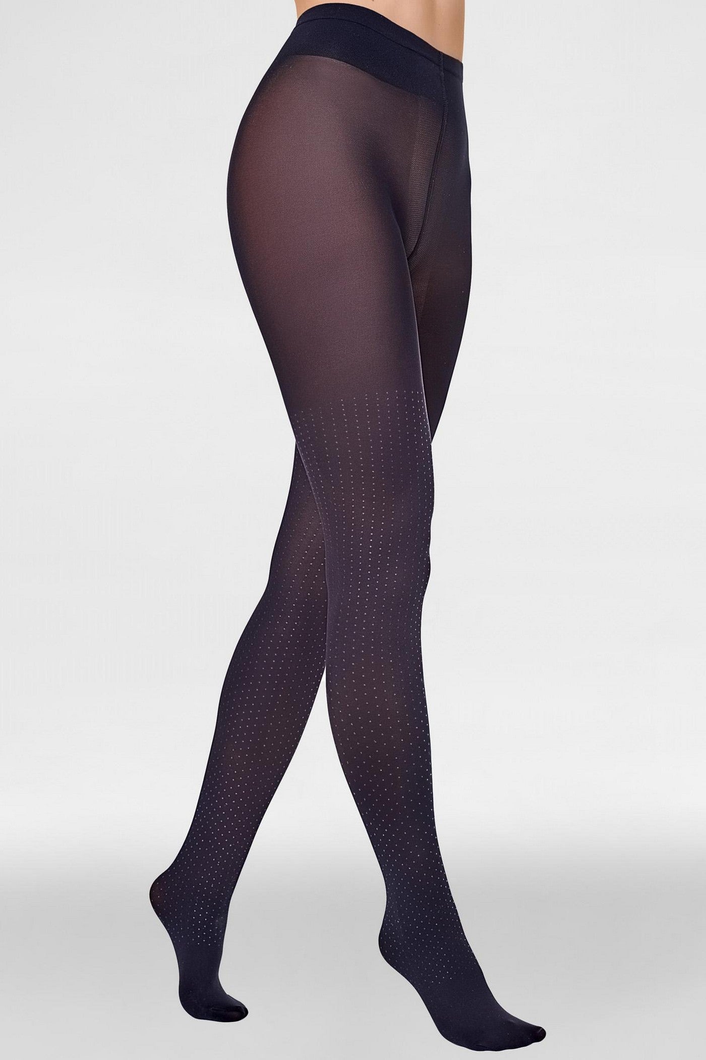 Матовые колготки в горошек Allure F16 60d