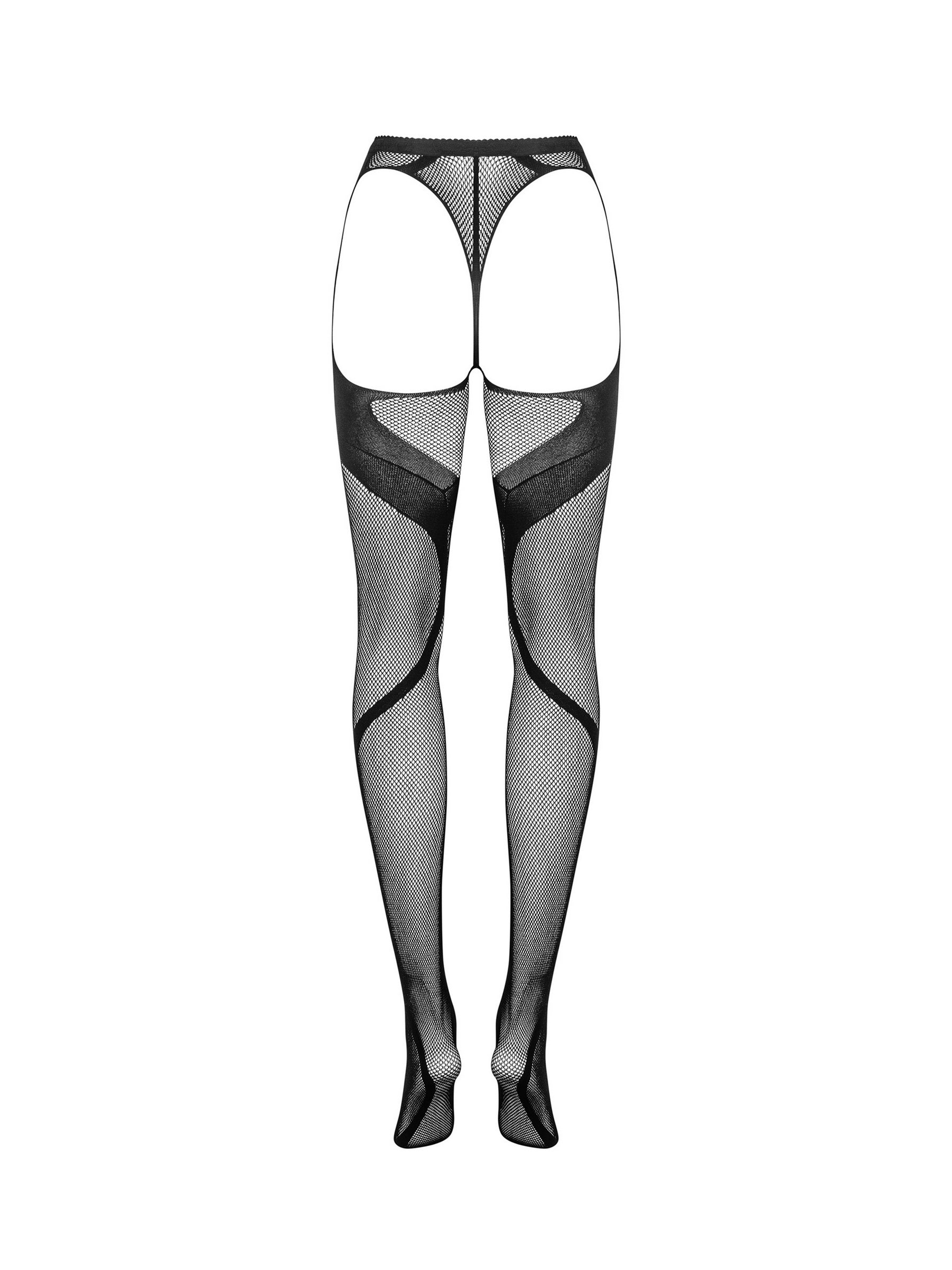 Колготки с разрезом на ягодицах S336