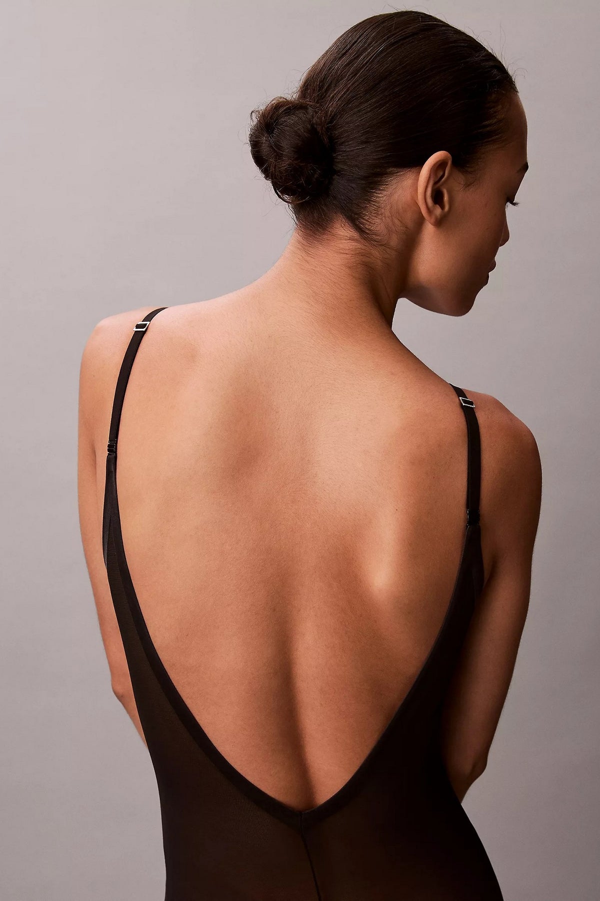 Коригуючий комбінезон 592821446 black Calvin Klein спина
