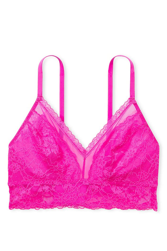 Кружевной комплект белья 1922175 pink