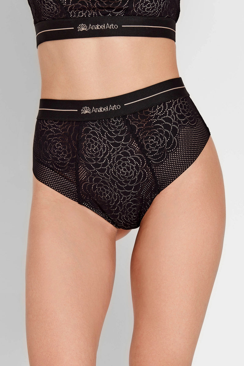 Мереживний комплект 8173-049/8173-25 01 black