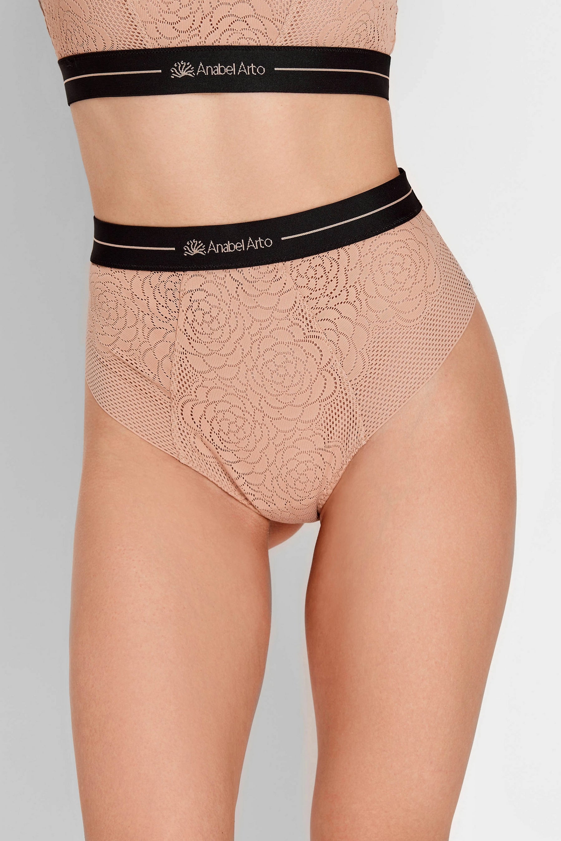 Мереживний комплект 8173-049/8173-25 04 beige