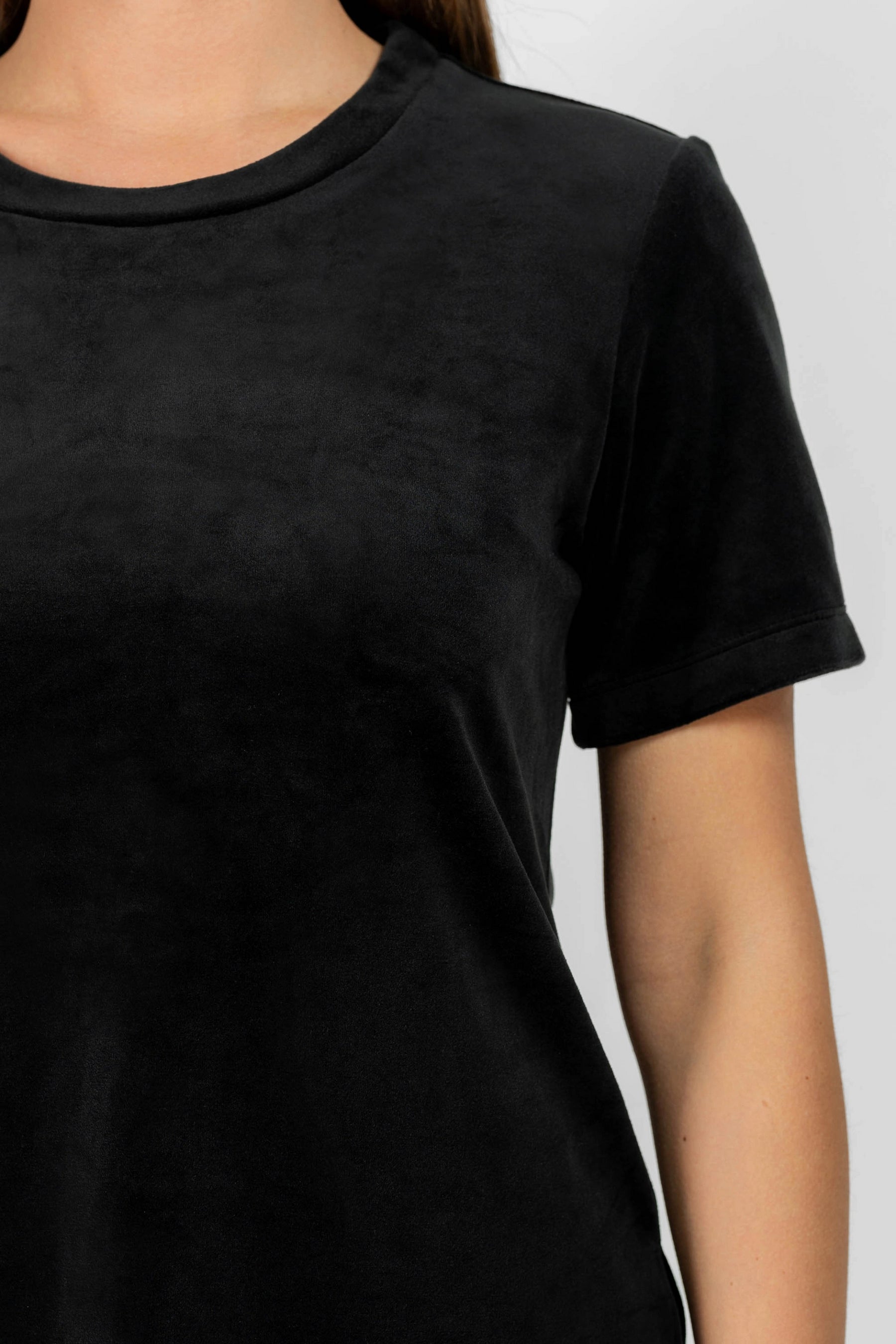 Велюровый домашний комплект 8181-6204 01 black