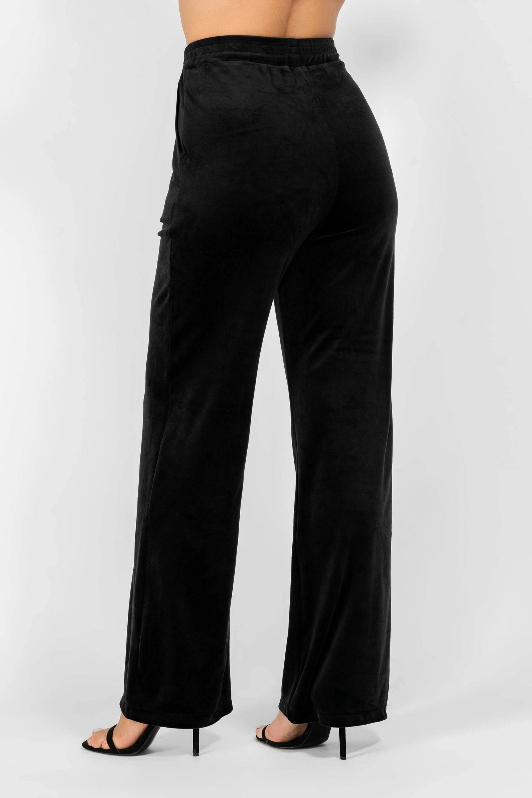 Велюровий домашній комплект 8181-6204 01 black