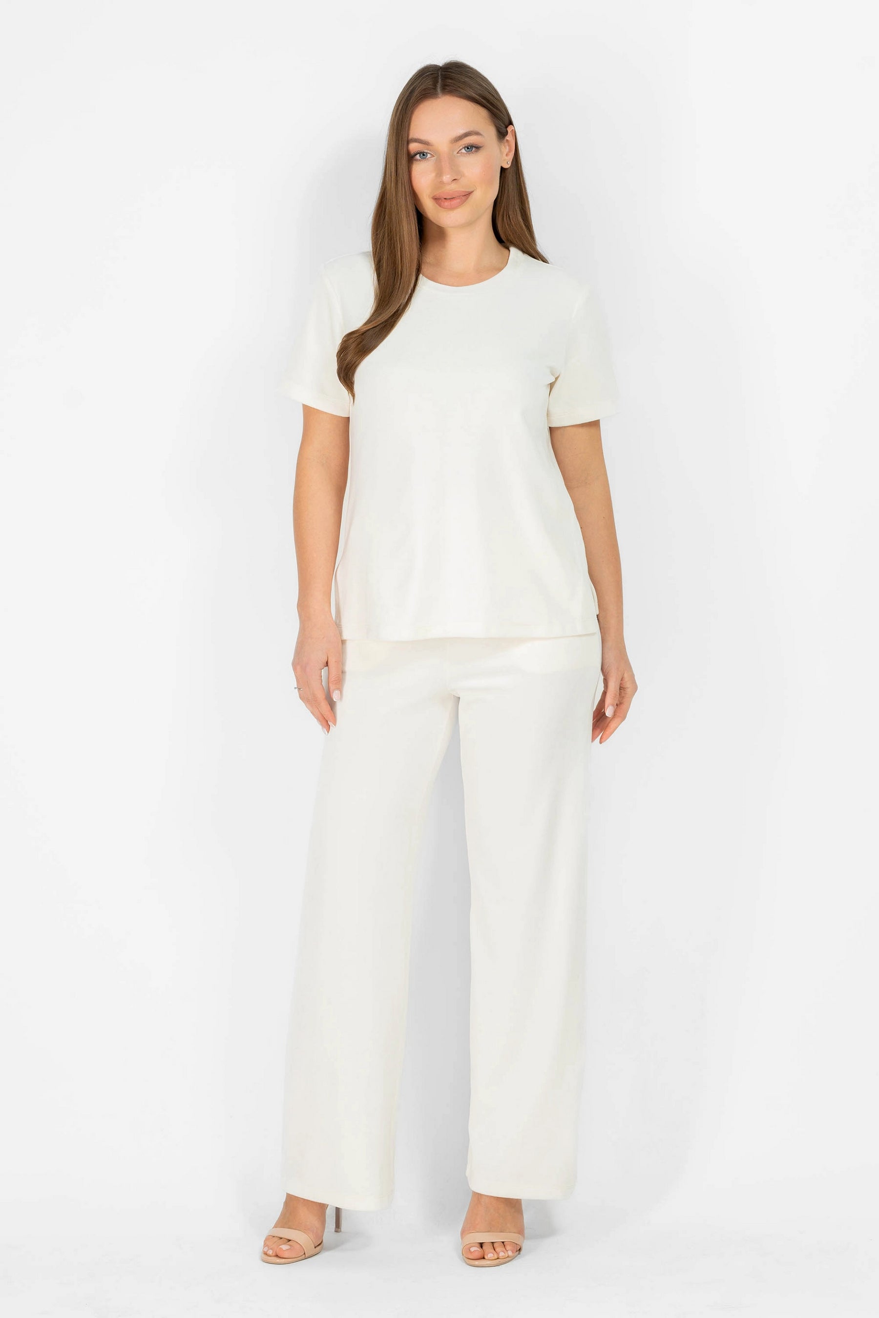 Велюровый домашний комплект 8181-6204 03 champagne