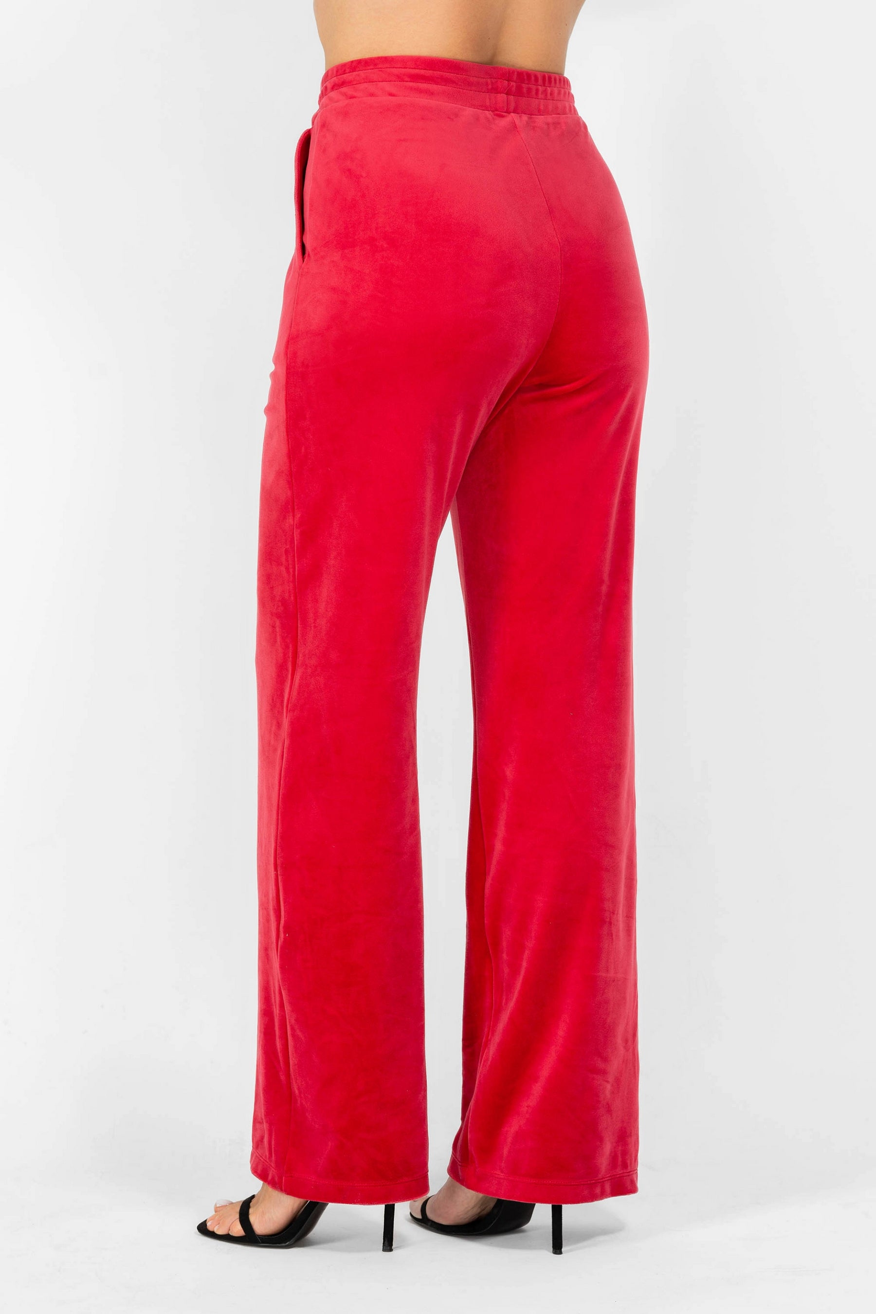 Велюровий домашній комплект 8181-6204 29 raspberry