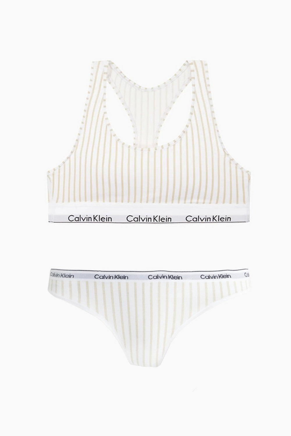 Бавовняний комплект білизни 724849224 white/green Calvin Klein