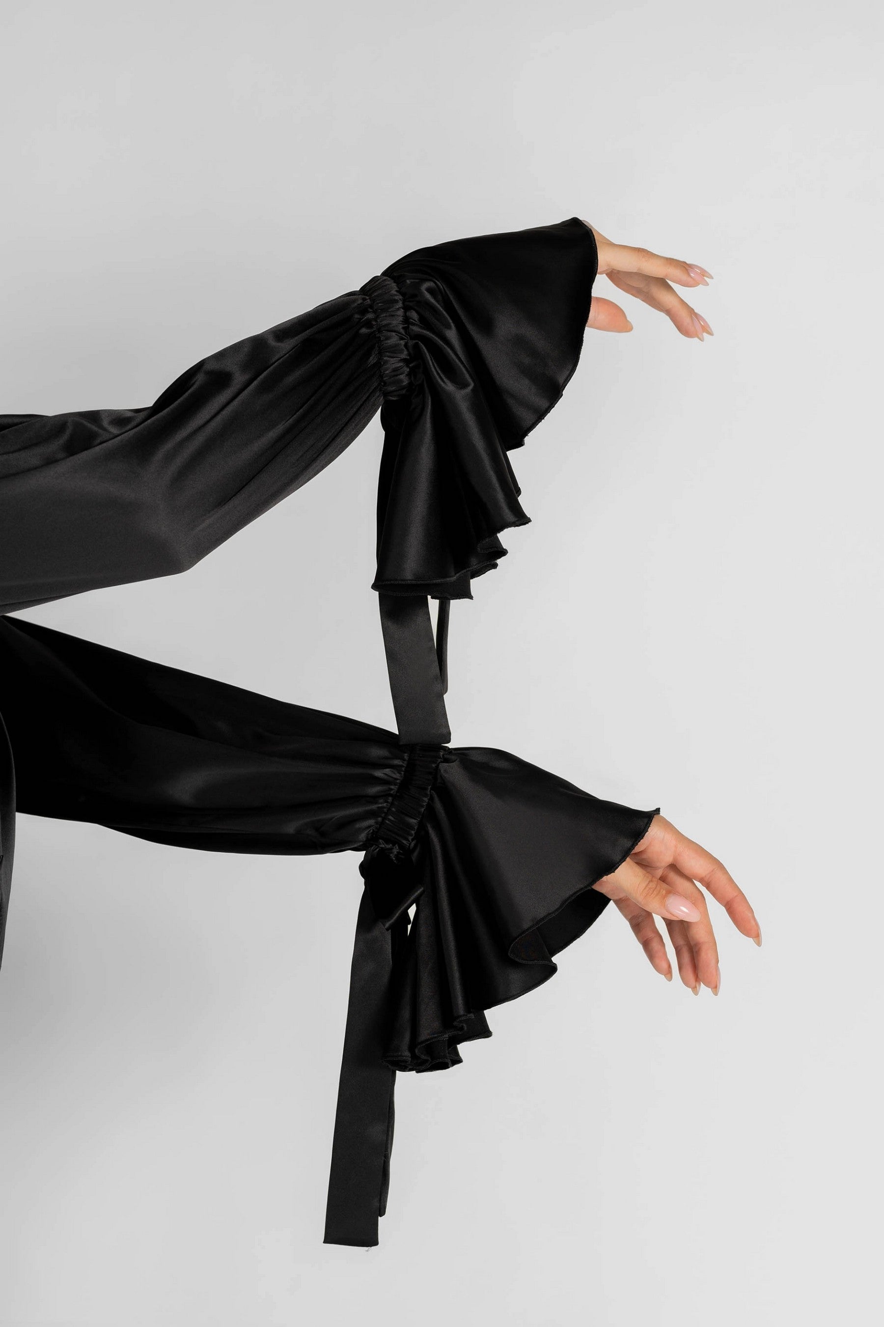 Домашний комплект с юбкой 8185-6837 black