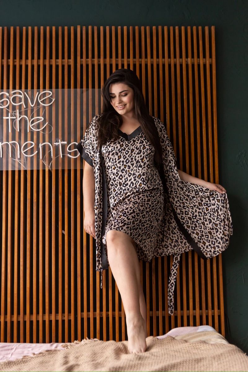 Комплект для дома с шелком К1801н beige