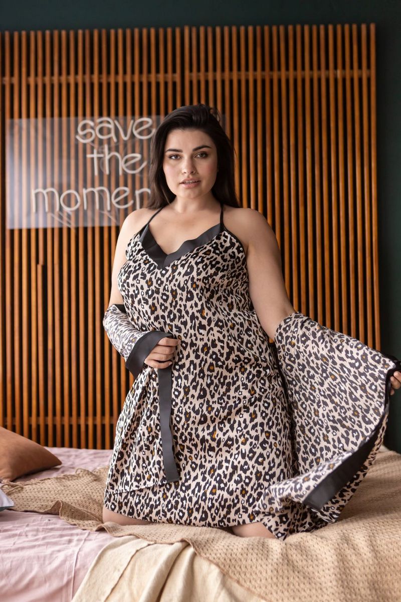 Комплект для дома с сорочкой К1801н beige