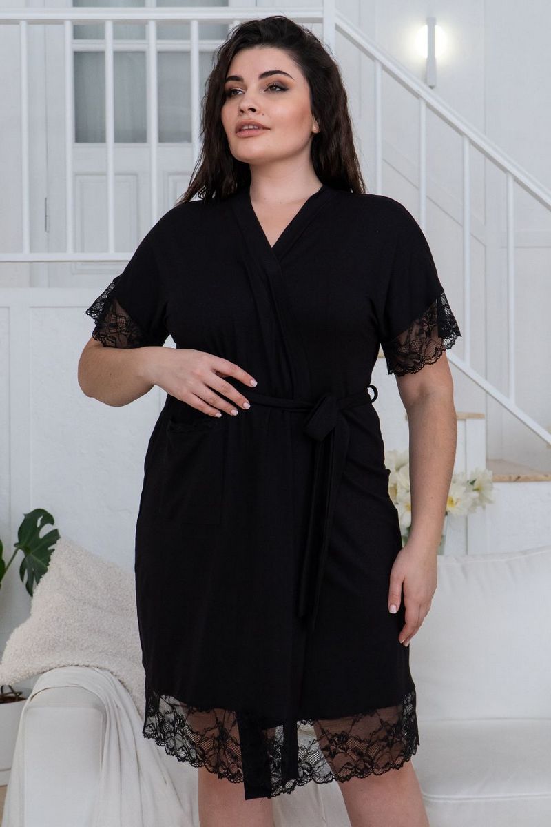 Комплект для дома из вискозы Кч1210Н black