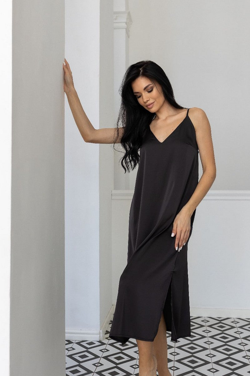 Шелковый комплект для дома Кг199н graphit/print