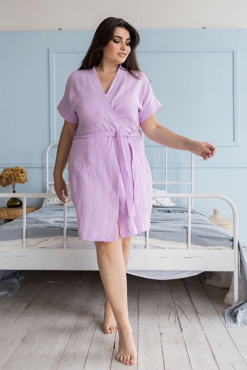 Комплект для дома из муслина Кл1808п lavender