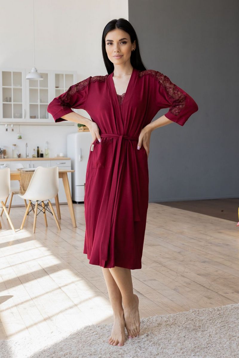 Комплект для дома из вискозы Км1200н marsala