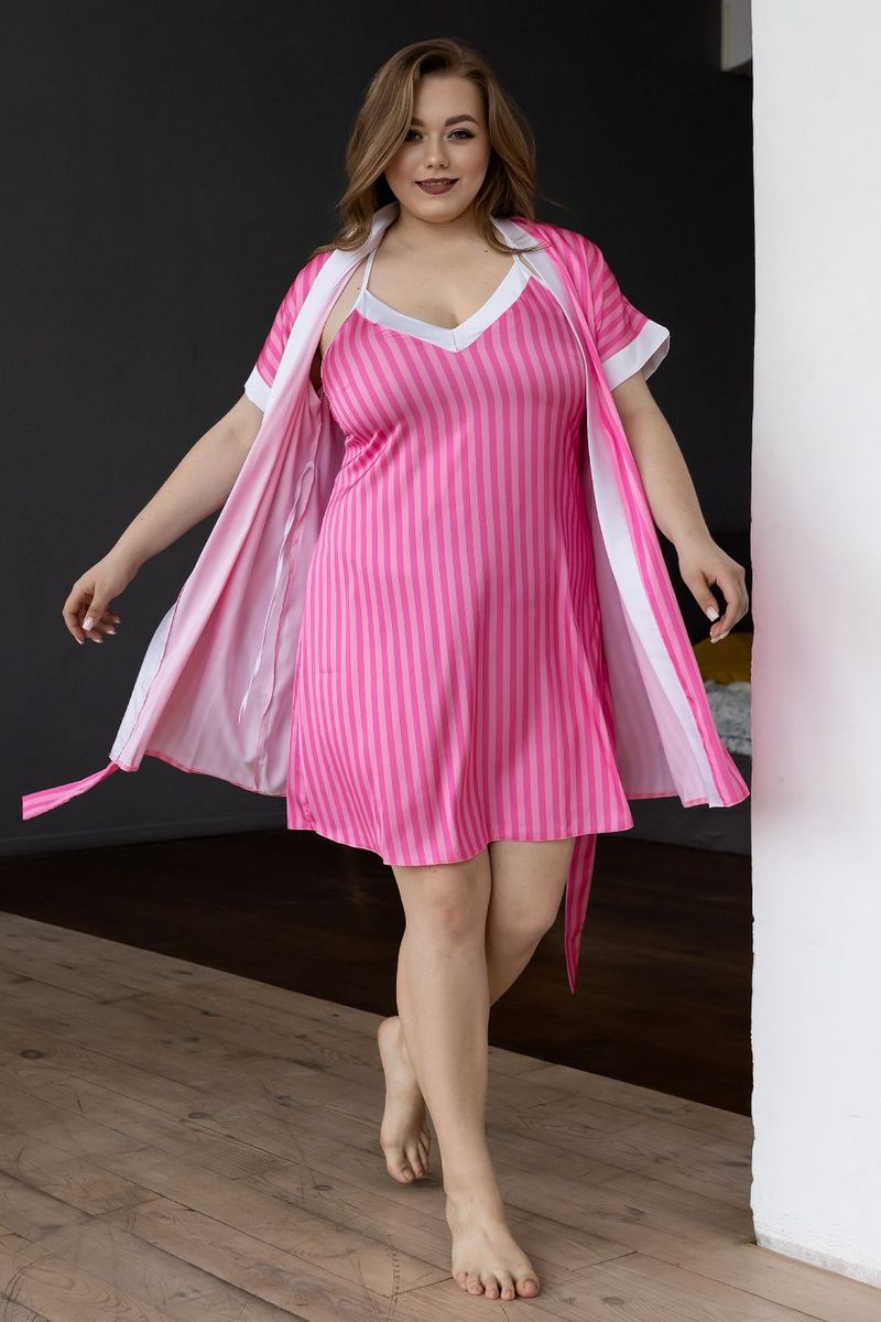 Комплект для дома с сорочкой Км1901н raspberry