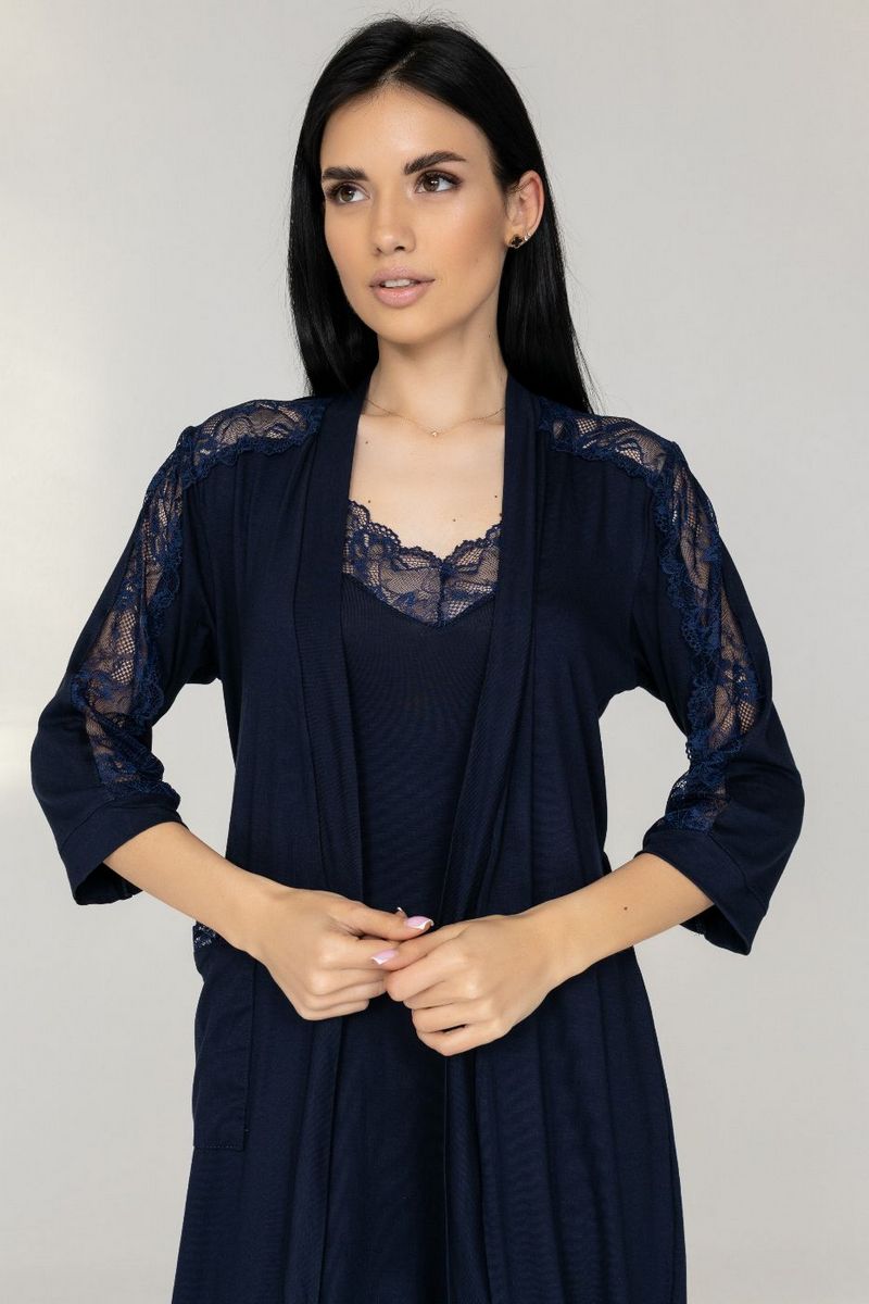 Комплект для дома из вискозы Кс1200н blue