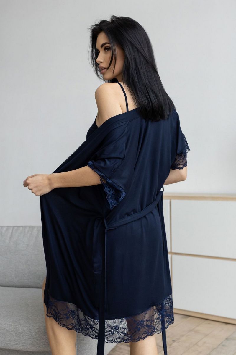 Комплект для дома из вискозы Кс1210н blue