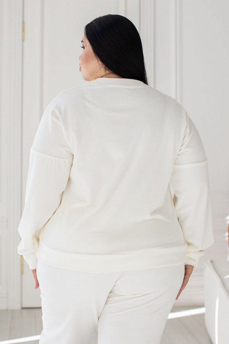 Велюровий комплект Па1500 ivory