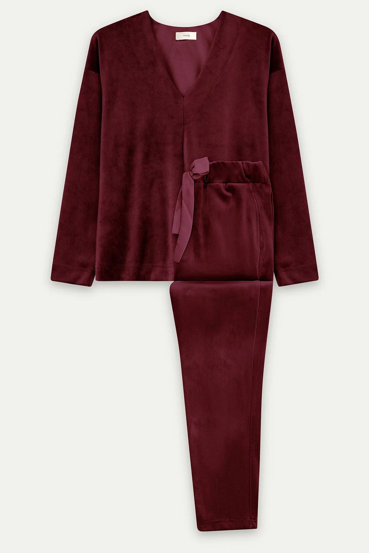 Велюровый комплект Naemi Sensation of tactile touc burgundi