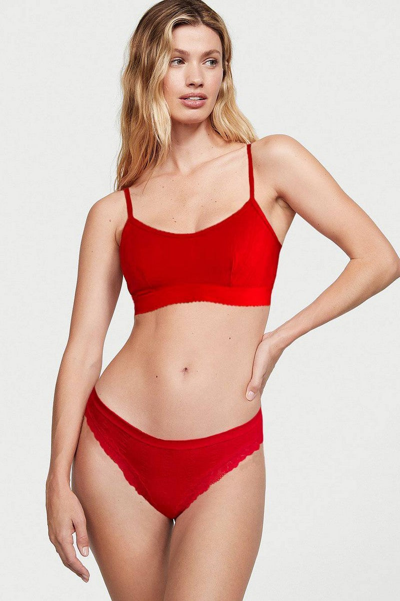 Комплект белья с сердечками 119829068 red