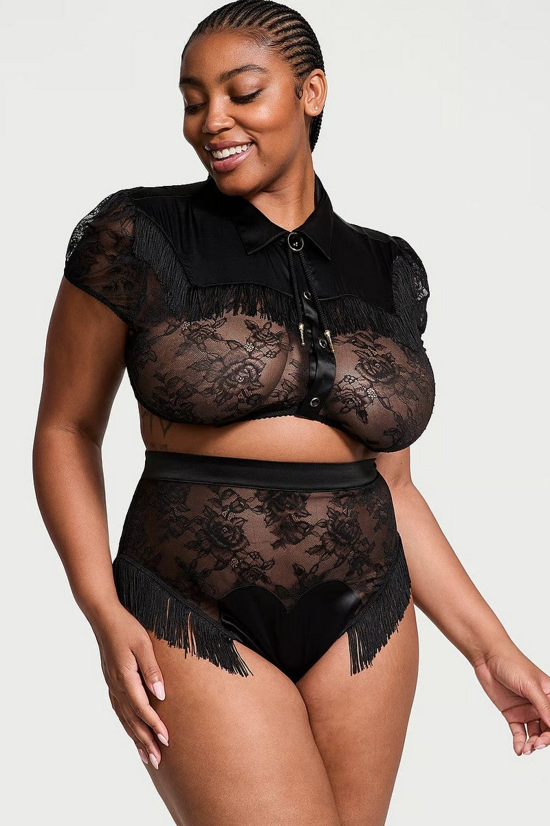 Кружевной комплект 124777148 black