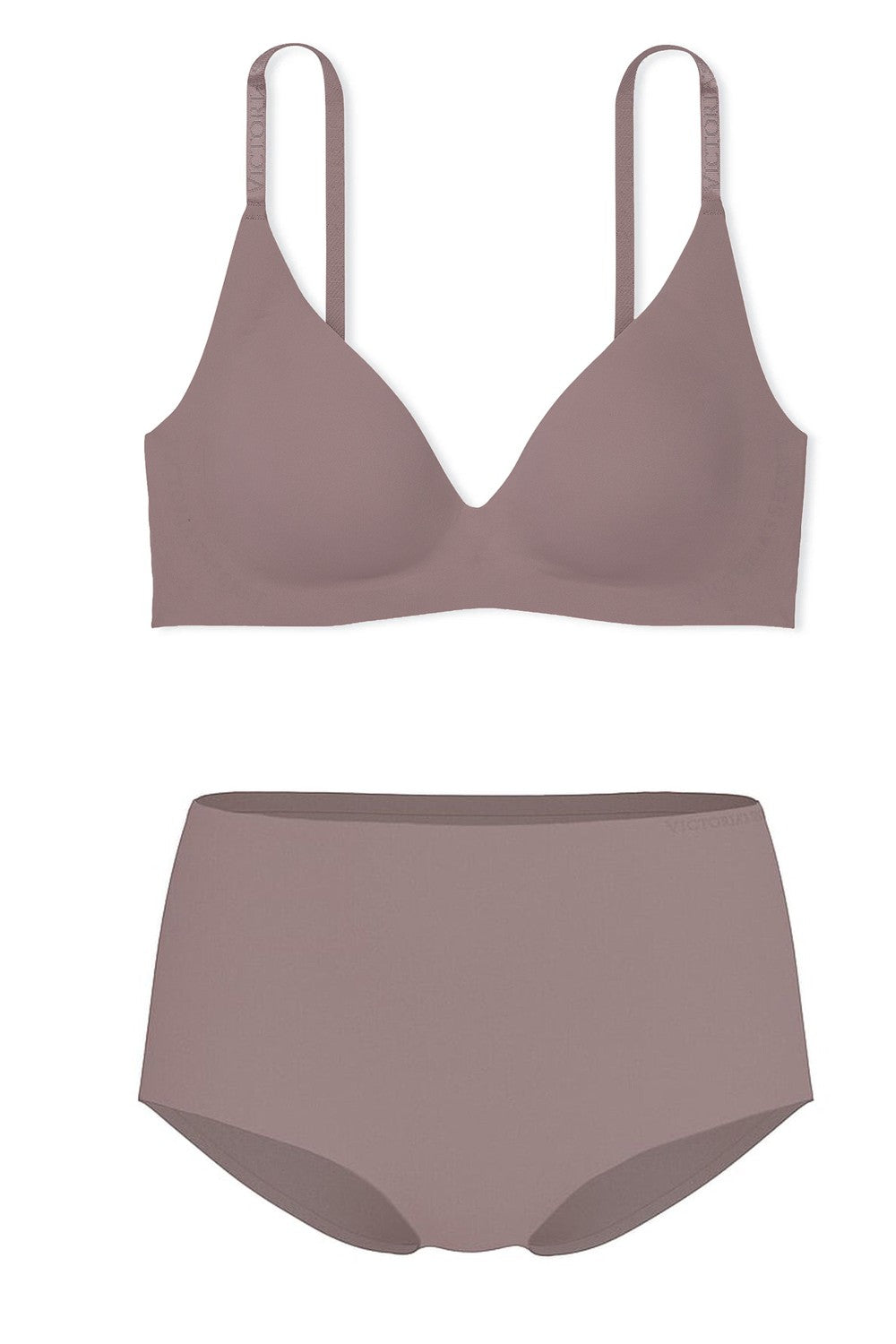 Безшовний комплект 129183265 brown Victoria`s Secret