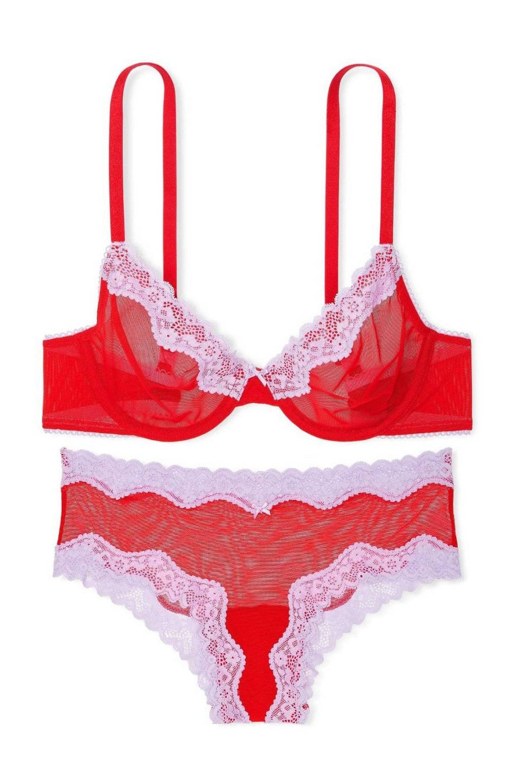 Комплект из микросетки 135686142 red